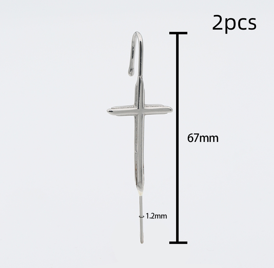 Fashion Personality Titanium Steel Casting Snake Earrings