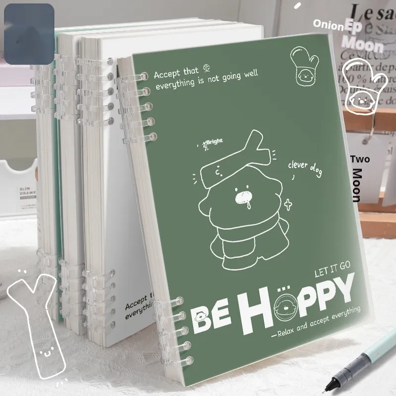 Loose Spiral Notebook Detachable Coil High School