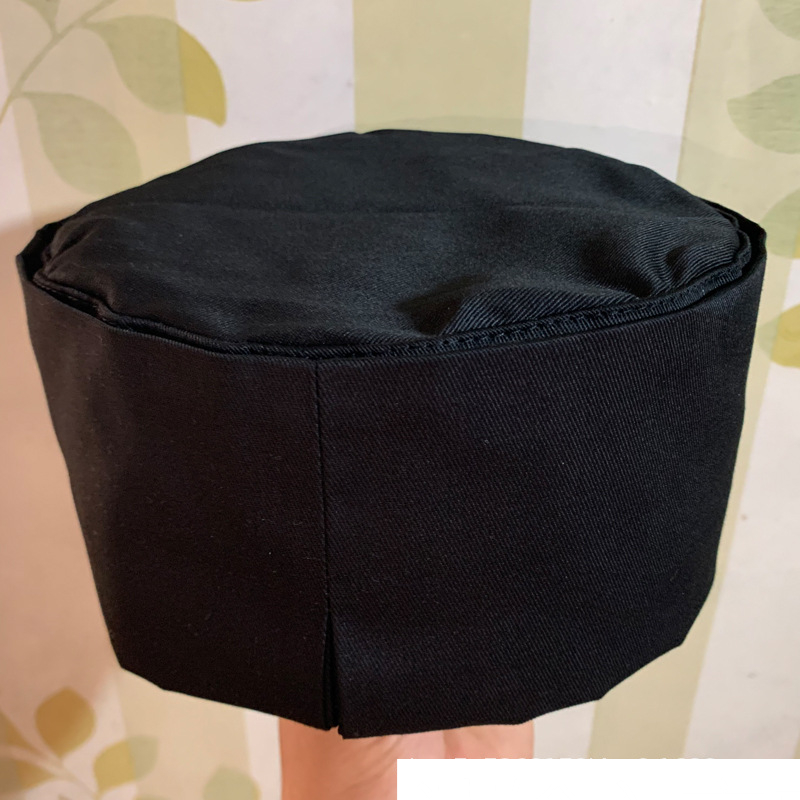 Cooking Cap Work Chef Cap Breathable Flat Top A Tall Hat