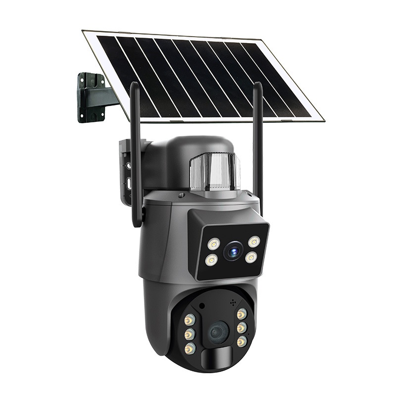 360 Night Vision 6 Million HD Night Vision Full Color Solar Camera