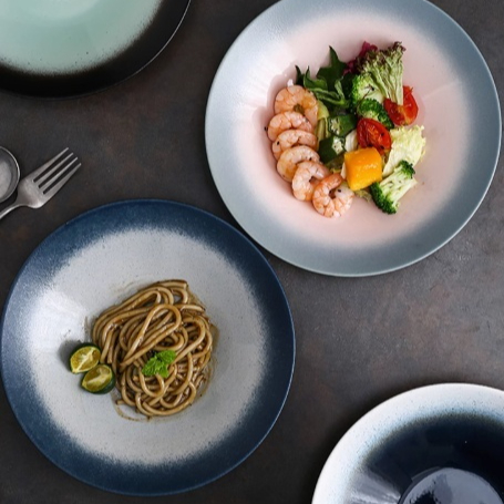 Japanese Tableware Lamian Noodles Bowl Ceramic Hat Bowl Shallow Mouth