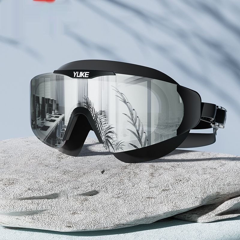 Electroplating HD Waterproof Non-fogging Swimming Glasses - Image 4