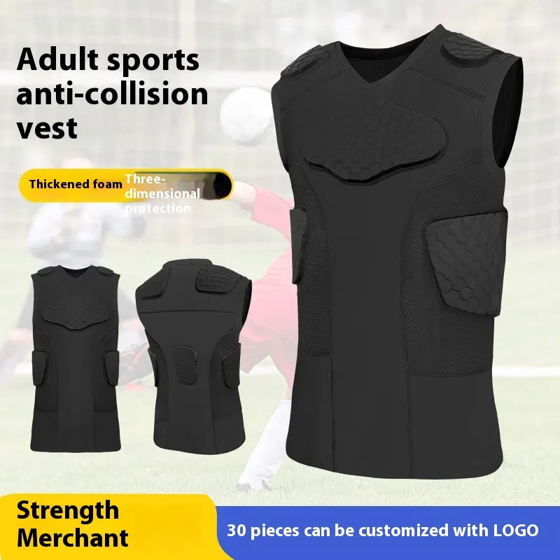 Anti-collision Basketball Vest Sports Tight Breathable Quick-dry