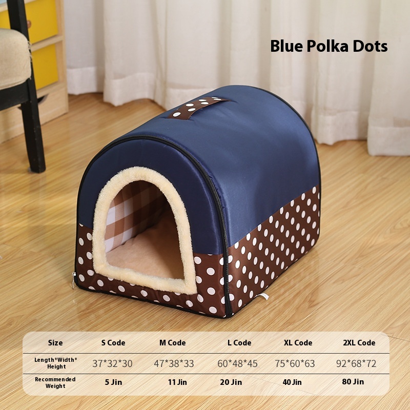 Four Seasons Universal Dog Pet Supplies Cat Nest Removable And Washable