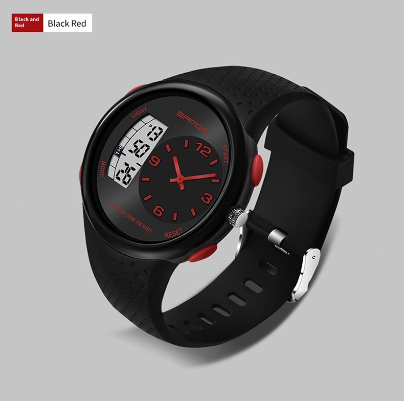 Sanda 763 Multifunctional Luminous Outdoor Sports Watch For Men