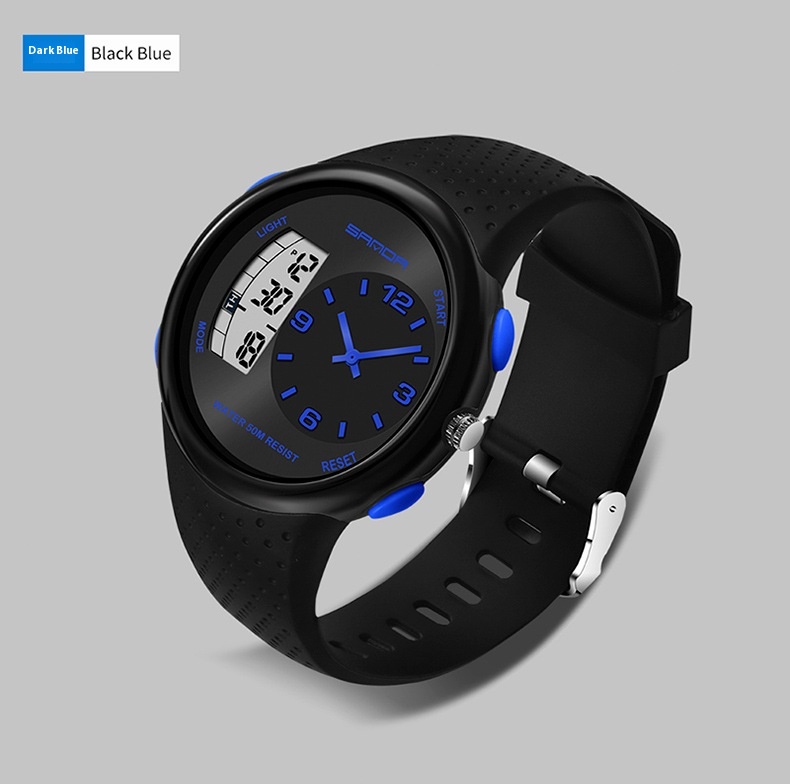 Sanda 763 Multifunctional Luminous Outdoor Sports Watch For Men