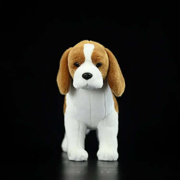 Simulation Animal Puppy Plush Doll Ornaments