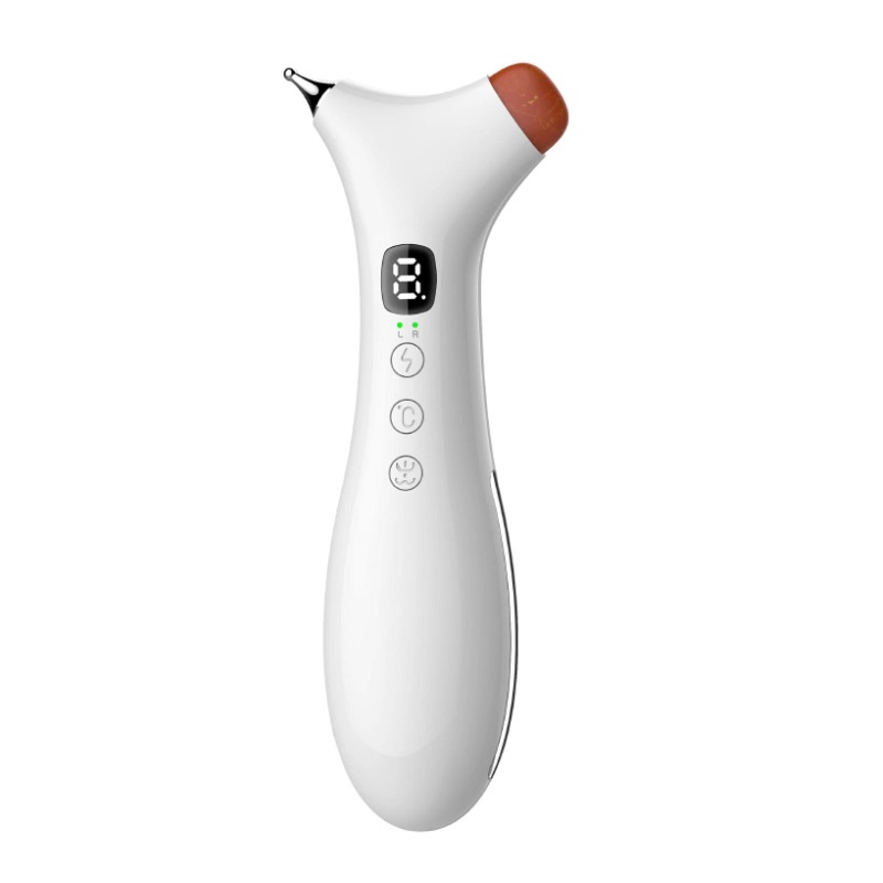 Color: 412Red Bian Stone - Stone Acupuncture And Moxibustion Rods Point Pull Tendons Massager