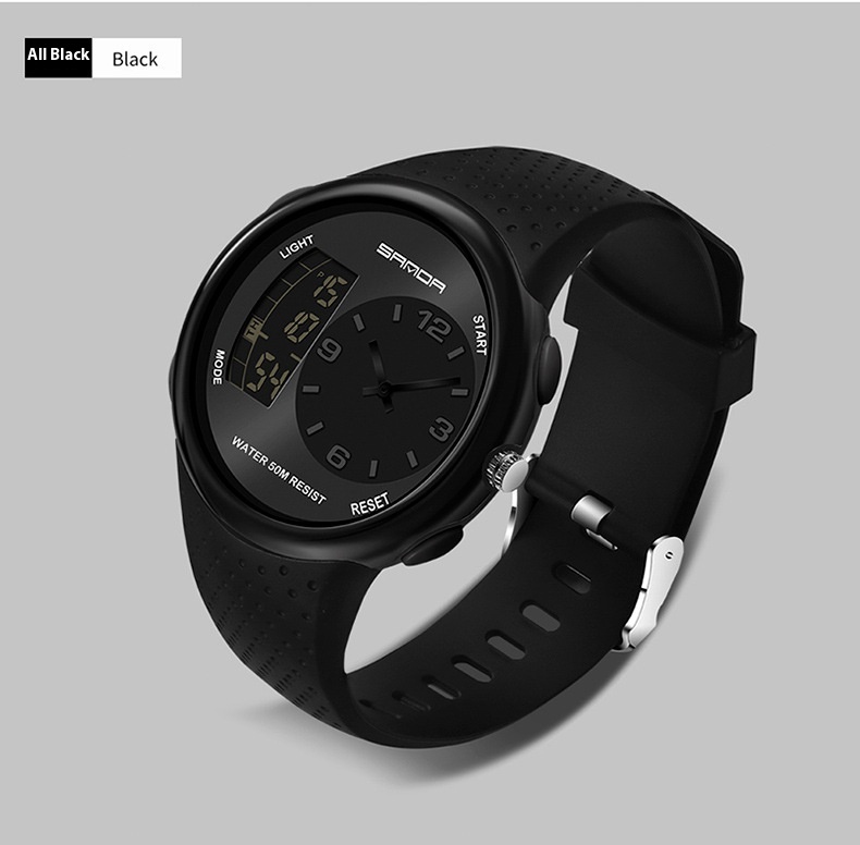 Sanda 763 Multifunctional Luminous Outdoor Sports Watch For Men