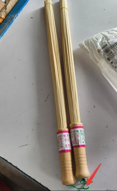 Bamboo wood massager Relaxation Hammer Stick 2Pcs - Shop at LoveMi