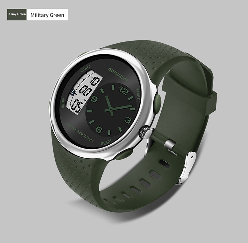 Sanda 763 Multifunctional Luminous Outdoor Sports Watch For Men
