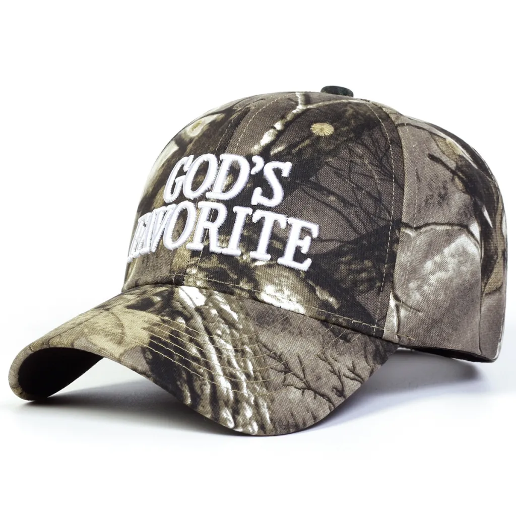 Baseball Cap Camouflage Branch Pattern Splash-ink Distressed - Style 1