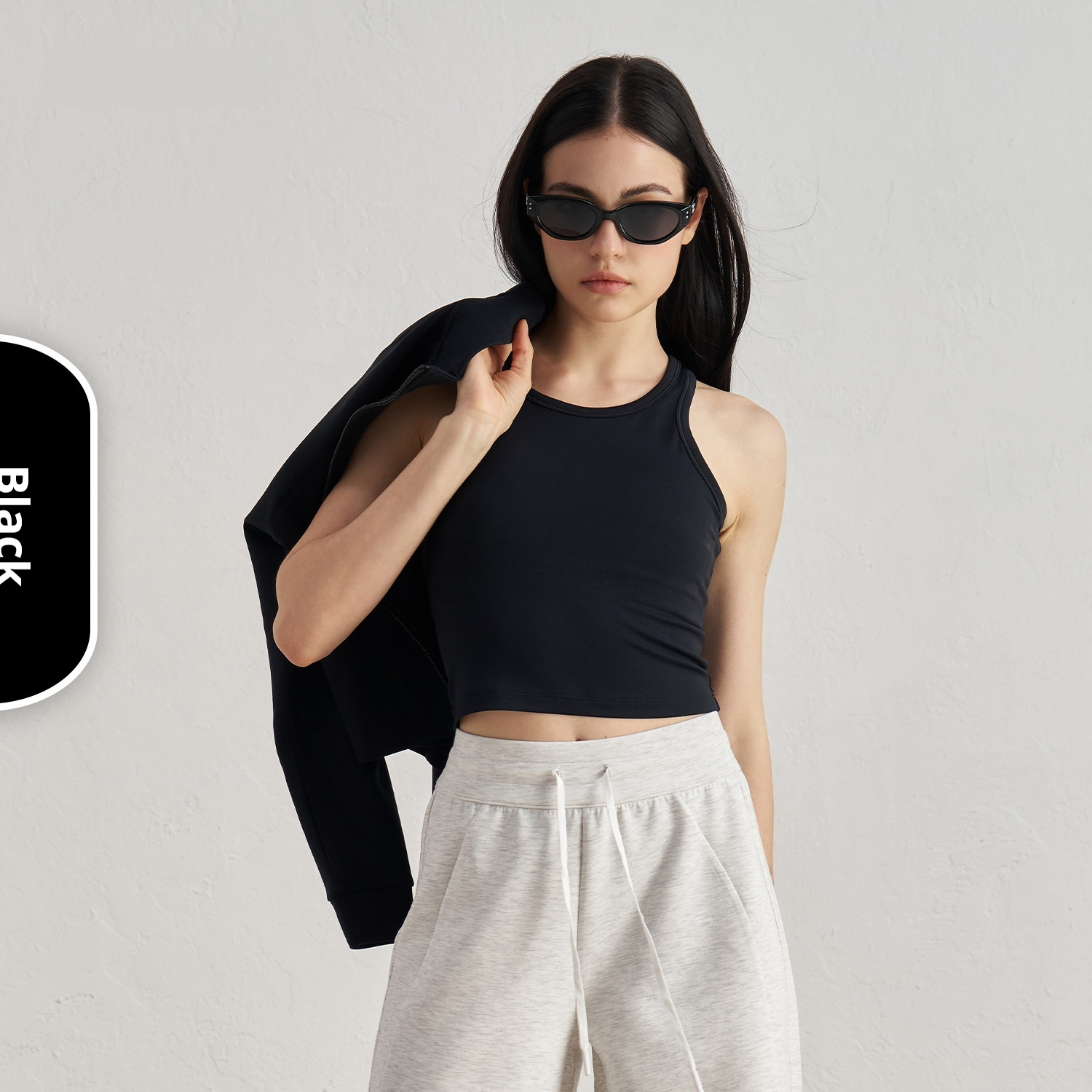 I-shaped Beauty Back Exercise Underwear Naked Women Breathable Color Contrast Patchwork