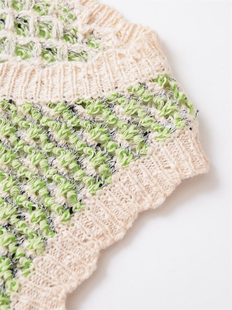 Women's Textured Knitted Top