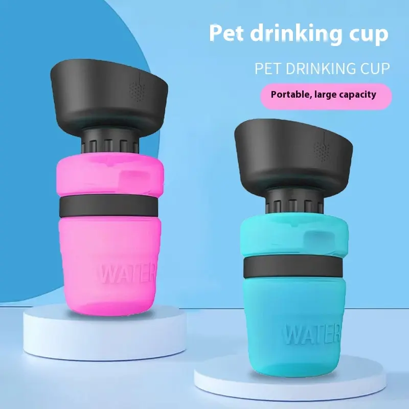 Pet Outdoor Foldable Bottle Dog Travel Water Dispenser