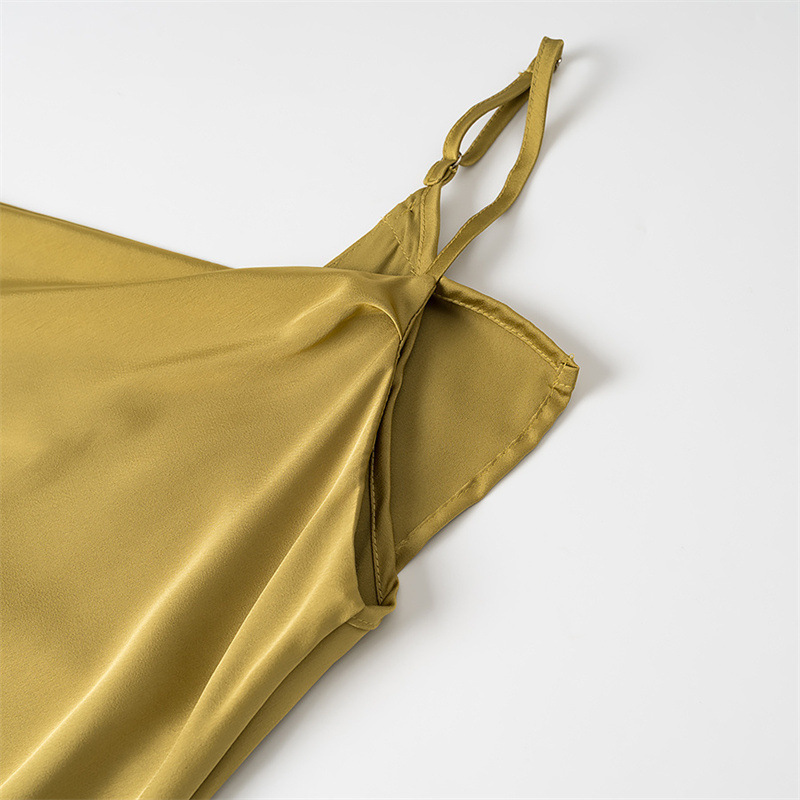 Women's Fashion Simple Camisole Split Dress