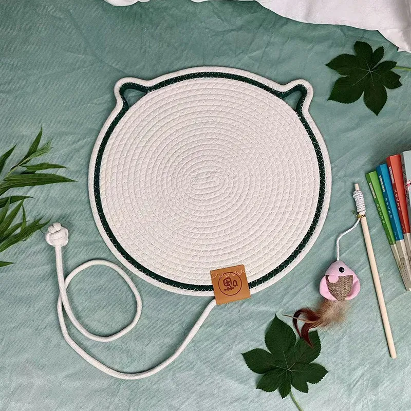 Cat Mat Wear-resistant Non-dandruff Rattan Cat Nest - M 52Cm - View 1