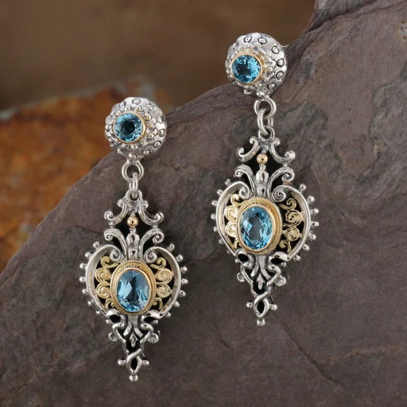 Retro Exaggerated Simple Fashion Accessories Female Earrings