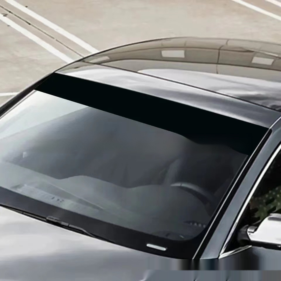 3D Transparent Car Windshield Glass Sticker Decoration Sunshade