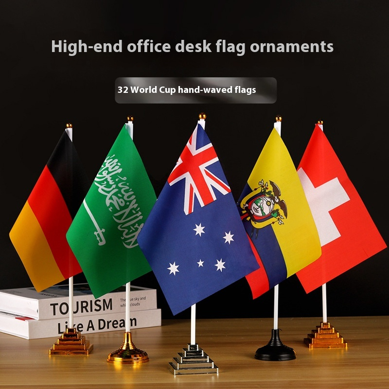 World Cup Top 32 Table Running Table Decorative Atmosphere Banner