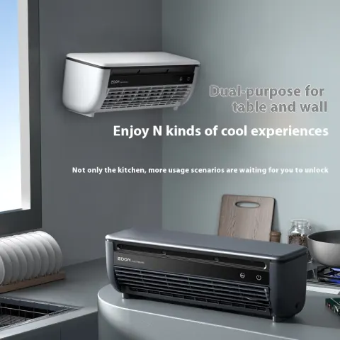 Refrigeration Wall Hanging Rechargeable Fan Household Stand Remote Control