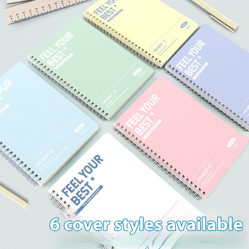 Coil Notebook B5 Color A5 Exquisite Large Capacity Notebook Thickened Spiral Noteboy