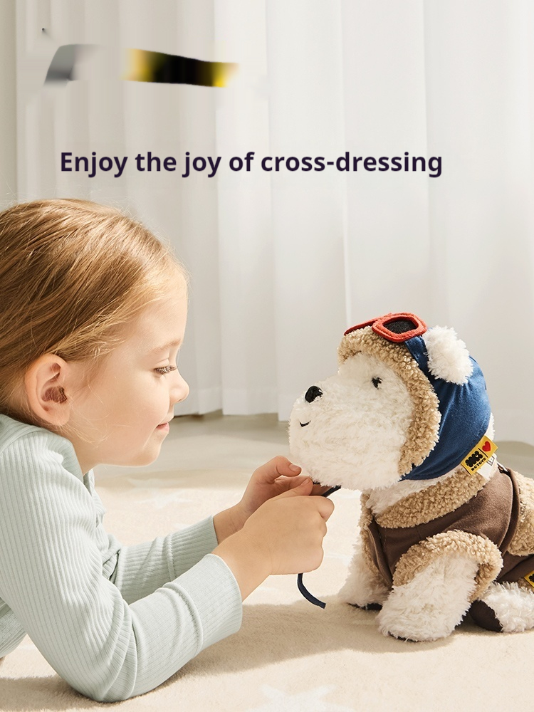 Babycare West Highland Gift Box Plush Toy Puppy Dog Baby Birthday Present — foto 2