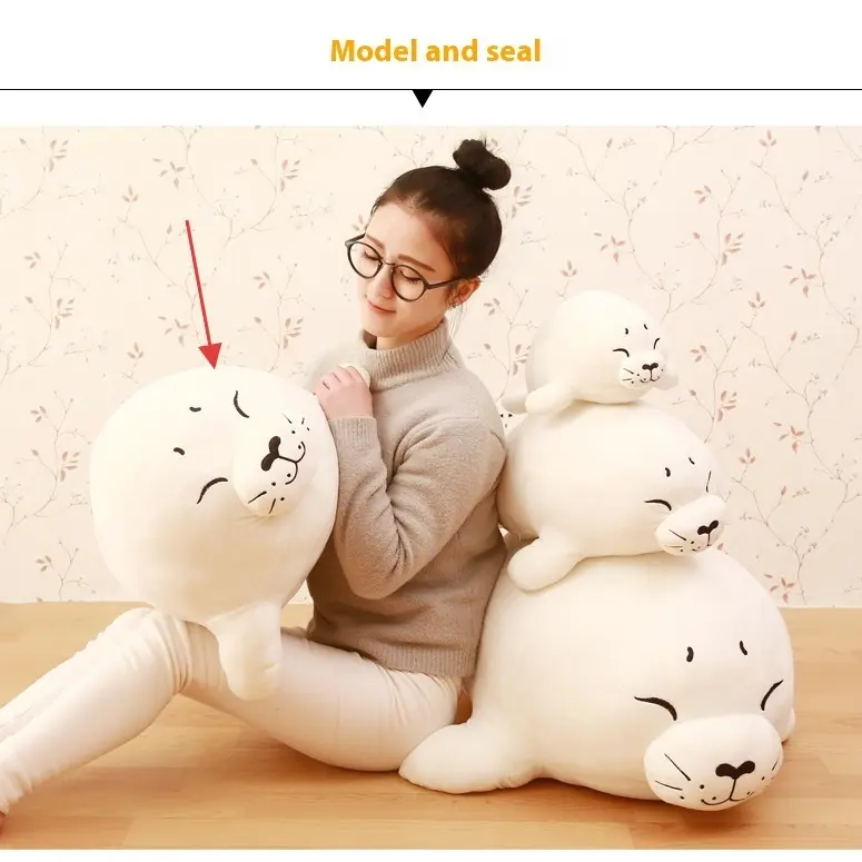 Seal Underwater World Plush Doll Sea Lion Crawling Plush Toy Sea Lion