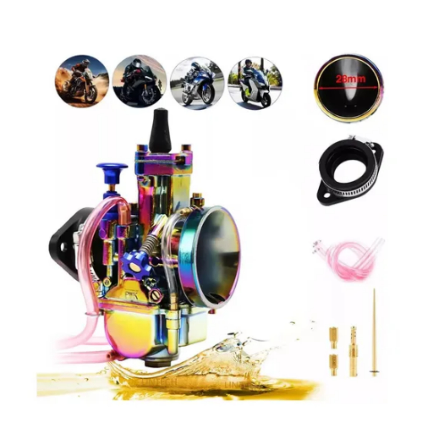 Carburetor With Color Universal Racing Car