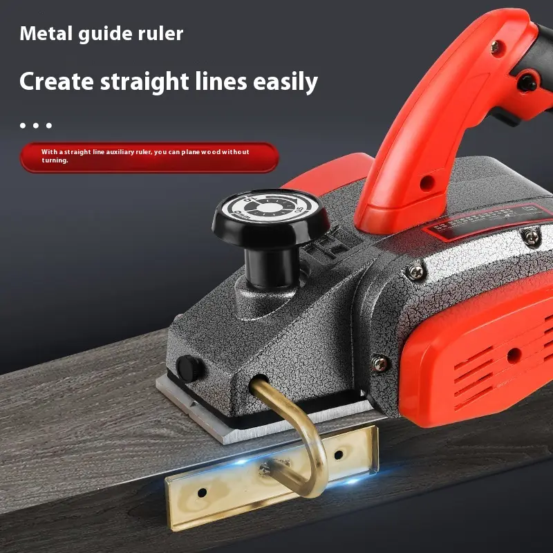Electric Wood Planer Cutting Board Plane Portable Compacter