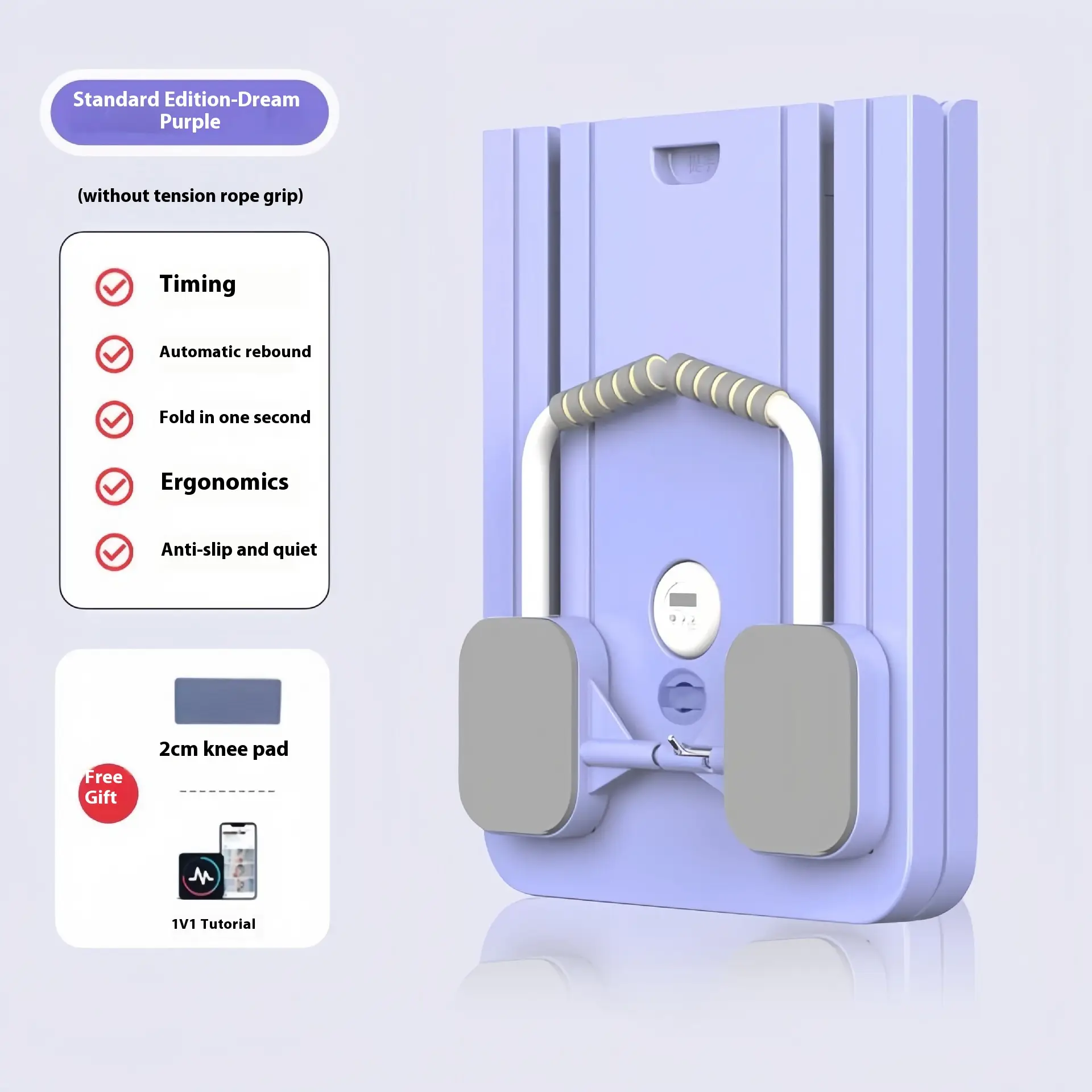 Multi-functional Household Fitness Board Automatic Rebound Abdominal Wheel Weight Loss Special