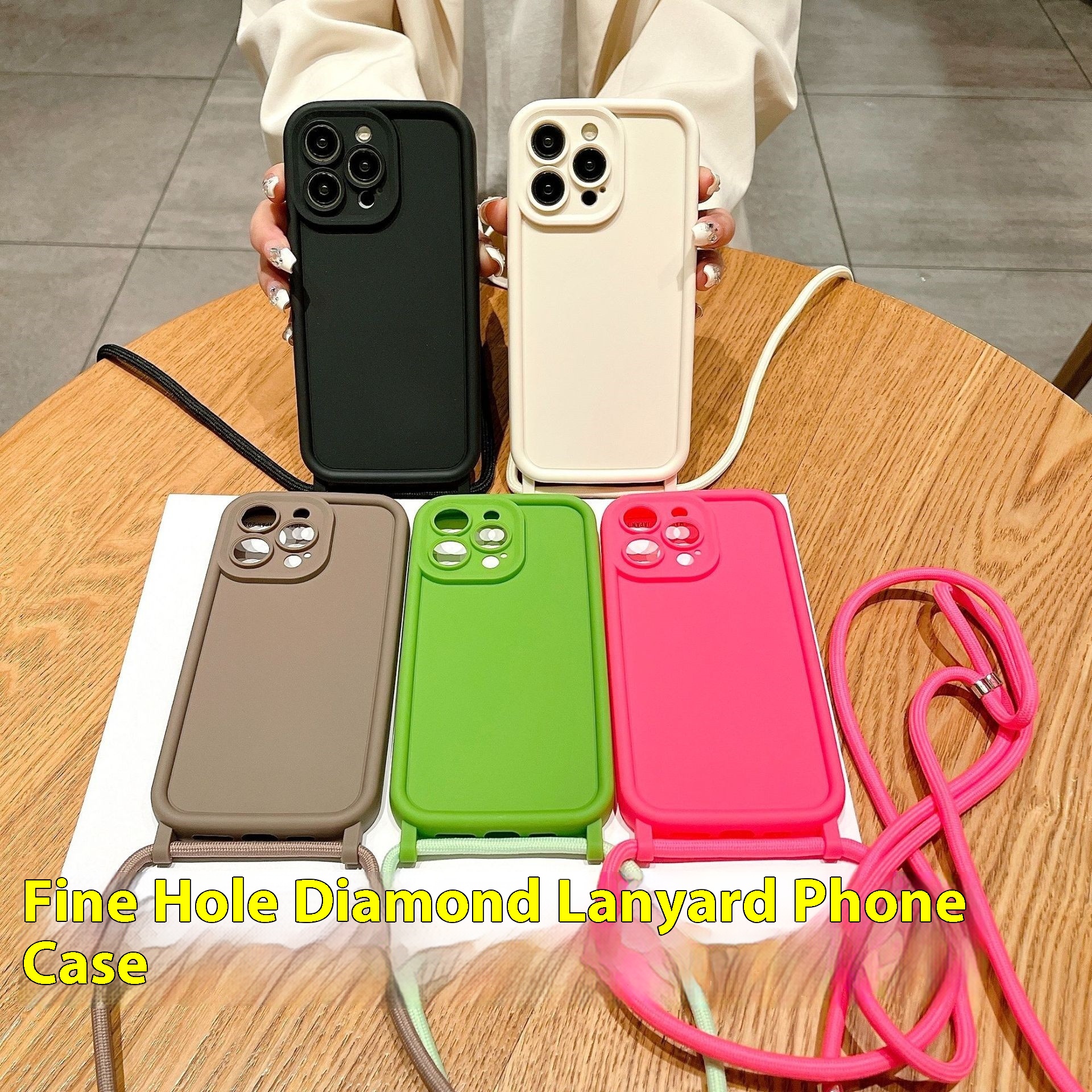 Silicon Carbide Lanyard Phone Case Crossbody Strap - Image 5