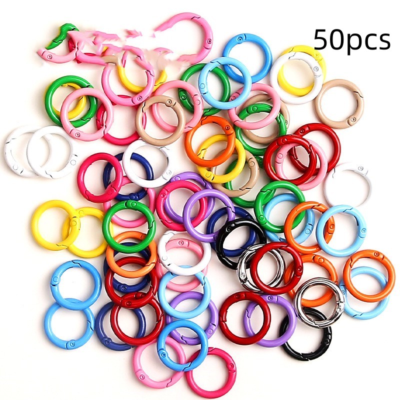 Handmade Diy Color Paint Spring Fastener