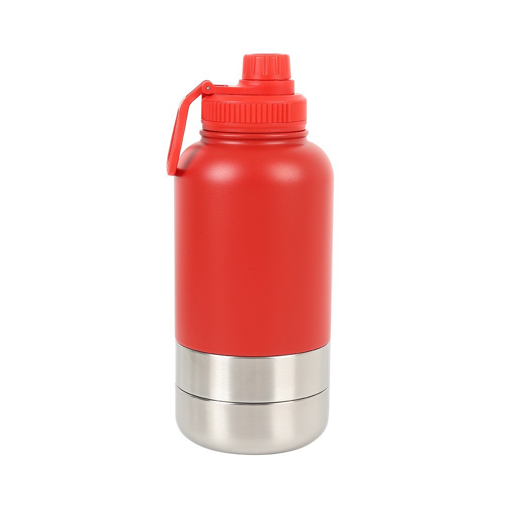 Outdoor Thermal Pet Outing Water Cup Bottle 32oz