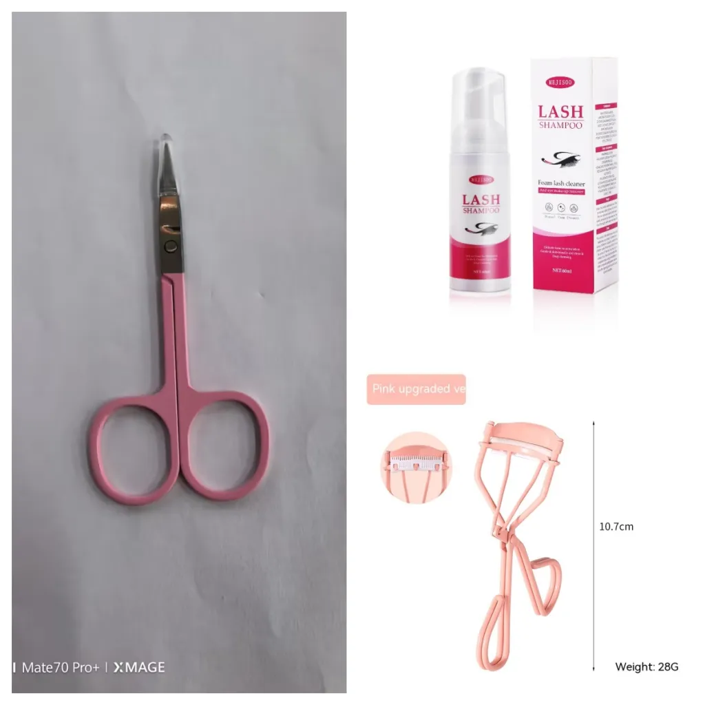 LASH SHAMPOO Mousse Eyelash Cleaning Solution - Set