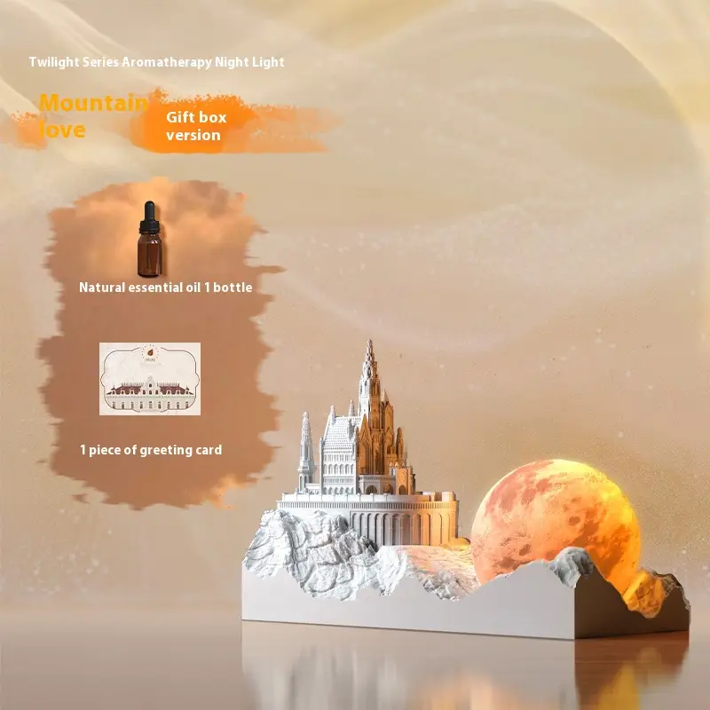 Gypsum Bedroom Bedside Lamp Atmosphere Aromatherapy