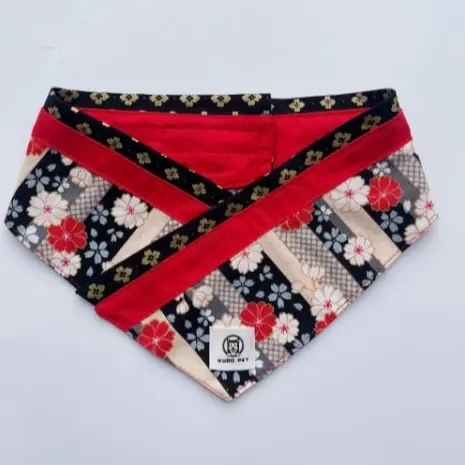 Pet Japanese Style Scarf Scarf Bib Bib