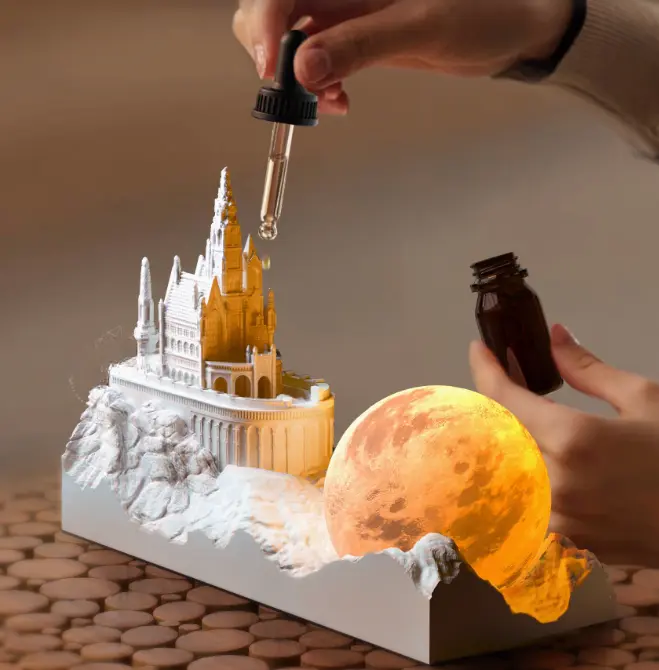 Mountain Small Aromatherapy Bedroom Decoration Desktop Night Light