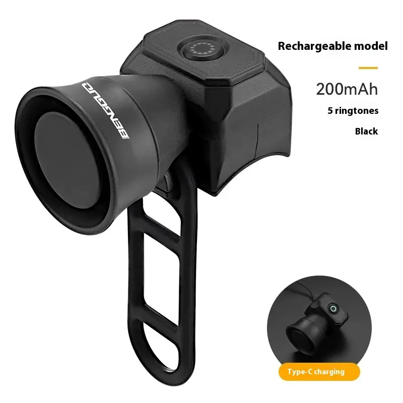 Bicycle Safety Warning Bell Electric Horn Safe Travel Cycling Fixture
