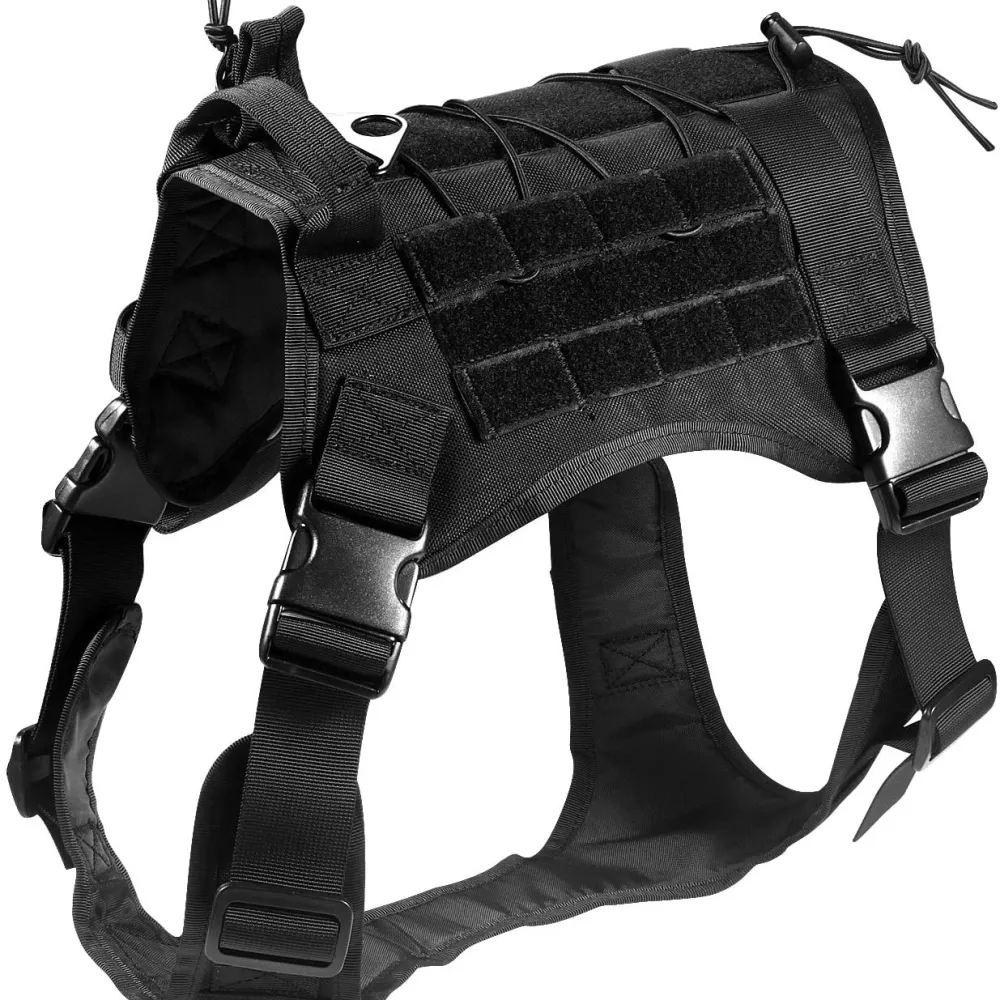 Outdoor Tactical Training Dog Clothes Large Camouflage Pet Vest