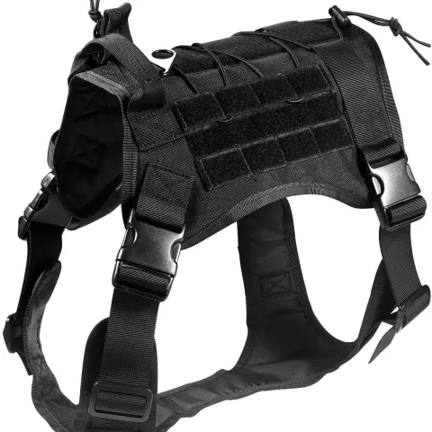 Outdoor Tactical Training Dog Clothes Large Camouflage Pet Vest