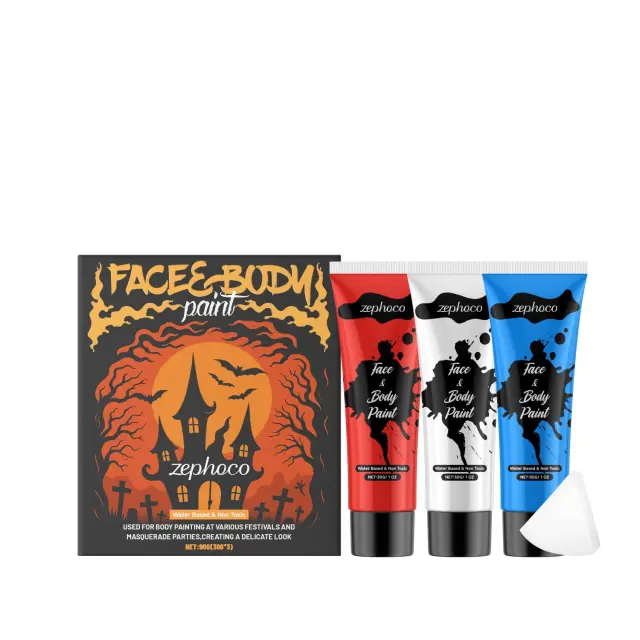 Halloween Facial And Body Painting Set 90G - Shop at LoveMi