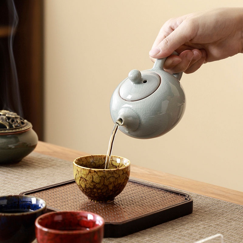 طقم شاي فنجان بتصميم ثقافي وإبداعي – هدية لشريك تجاري