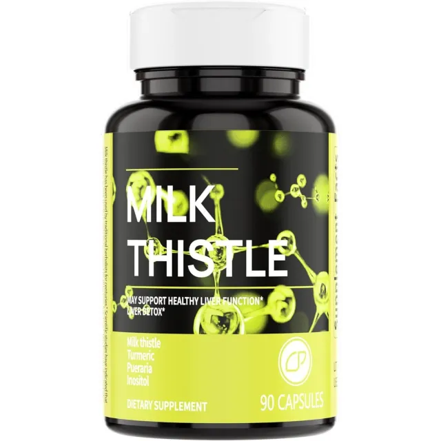 Liver Health Supplement Support Milk Thistle Capsules 90 Capsules - Shop at LoveMi