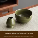 Dark Green Bowl Stand