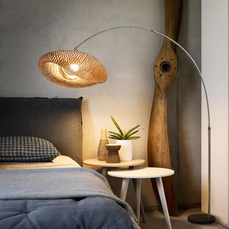 Fishing Floor Lamp Button Type