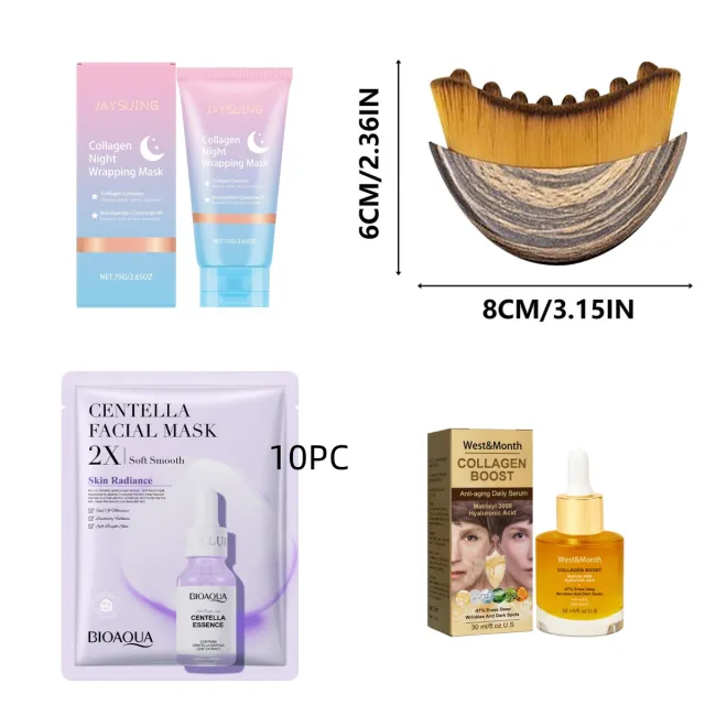 Collagen Night Wrapping Mask Set - Shop at LoveMi