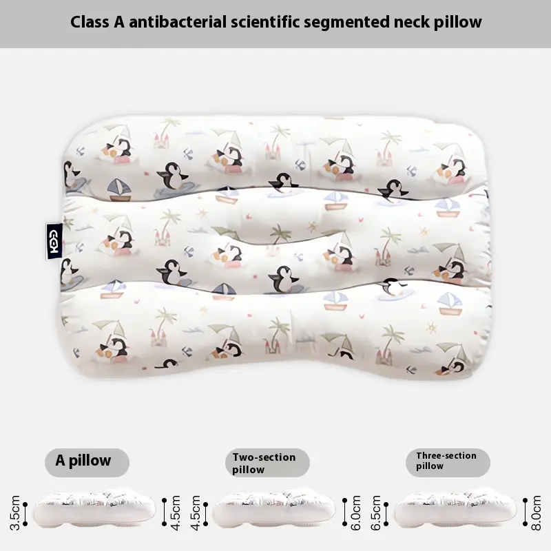 Pure Cotton Cool Neck Protection Class A Children's Pillow