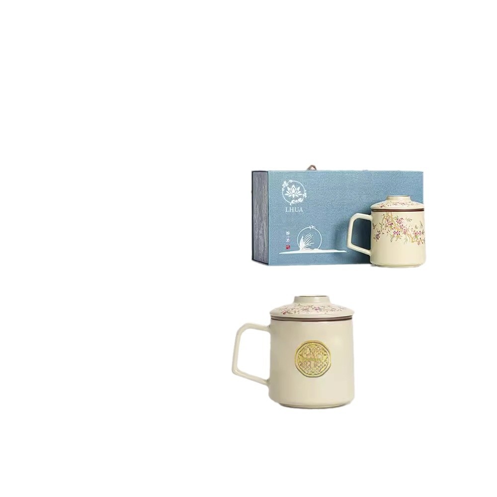 Large Capacity Girl Drinking Bottle Tea And Water Separation Tea Mug