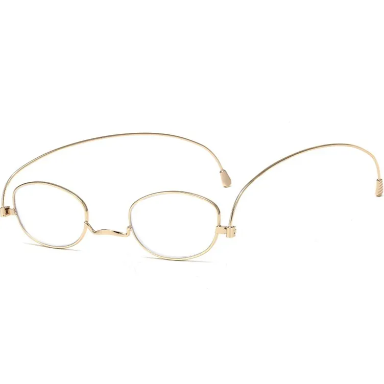 Anti Blue Light Reading Glasses For Women Portable - Time Gold 150 Degrees